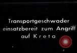 Standbild Deutsche Stuka Flugzeuge Kreta Griechenland, 1941, aus Sekunde 62 historischem Filmmaterial Videoclip 65675042521