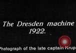 Image of Bavarian Club biplane Germany, 1922, second 23 stock footage video 65675042527