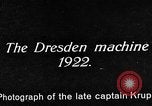 Image of Bavarian Club biplane Germany, 1922, second 24 stock footage video 65675042527