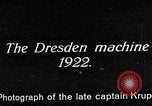 Image of Bavarian Club biplane Germany, 1922, second 27 stock footage video 65675042527