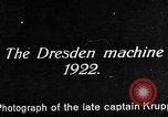 Image of Bavarian Club biplane Germany, 1922, second 28 stock footage video 65675042527