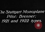 Image of Gotha biplane Germany, 1922, second 8 stock footage video 65675042528