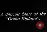 Image of Gotha biplane Germany, 1922, second 53 stock footage video 65675042528