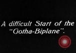 Image of Gotha biplane Germany, 1922, second 55 stock footage video 65675042528