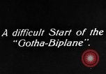 Image of Gotha biplane Germany, 1922, second 57 stock footage video 65675042528