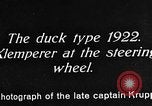 Image of aero science club monoplane Germany, 1922, second 60 stock footage video 65675042529