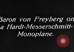 Image of Baron Von Freyberg Germany, 1922, second 1 stock footage video 65675042530