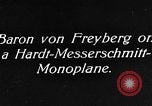 Image of Baron Von Freyberg Germany, 1922, second 3 stock footage video 65675042530