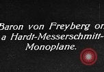 Image of Baron Von Freyberg Germany, 1922, second 4 stock footage video 65675042530
