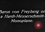 Image of Baron Von Freyberg Germany, 1922, second 5 stock footage video 65675042530