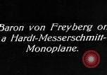 Image of Baron Von Freyberg Germany, 1922, second 7 stock footage video 65675042530