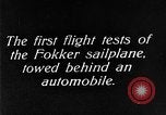 Standbild Fokker Segelflugzeug Deutschland, 1922, aus Sekunde 1 historischem Filmmaterial Videoclip 65675042533