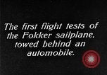 Standbild Fokker Segelflugzeug Deutschland, 1922, aus Sekunde 11 historischem Filmmaterial Videoclip 65675042533