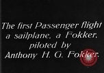 Standbild Fokker biplanaren Deutschland, 1922, aus Sekunde 3 historischem Filmmaterial Videoclip 65675042534
