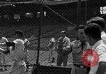 Standbild Cincinatti Reds Baseball Spieler Cincinnati Ohio USA, 1953, aus Sekunde 57 historischem Filmmaterial Videoclip 65675042547