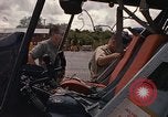 Image of United States HH-43 B helicopter Takhli Thailand, 1966, second 35 stock footage video 65675042566