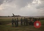 Standbild USA F-105 D Flugzeuge Takhli Thailand, 1970, aus Sekunde 31 historischem Filmmaterial Videoclip 65675042571
