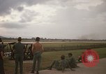 Standbild USA F-105 D Flugzeuge Takhli Thailand, 1970, aus Sekunde 41 historischem Filmmaterial Videoclip 65675042571