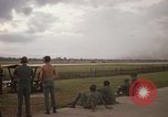 Standbild USA F-105 D Flugzeuge Takhli Thailand, 1970, aus Sekunde 51 historischem Filmmaterial Videoclip 65675042571