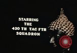 Image of United States 430th Fighter Squadron arrival in Thailand Takhli Thailand, 1964, second 53 stock footage video 65675042576