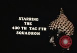 Image of United States 430th Fighter Squadron arrival in Thailand Takhli Thailand, 1964, second 54 stock footage video 65675042576