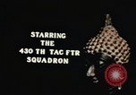 Image of United States 430th Fighter Squadron arrival in Thailand Takhli Thailand, 1964, second 55 stock footage video 65675042576