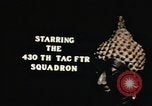 Image of United States 430th Fighter Squadron arrival in Thailand Takhli Thailand, 1964, second 56 stock footage video 65675042576