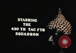 Image of United States 430th Fighter Squadron arrival in Thailand Takhli Thailand, 1964, second 57 stock footage video 65675042576