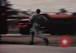 Image of American airmen in firehouse at airbase Takhli Thailand, 1964, second 34 stock footage video 65675042581