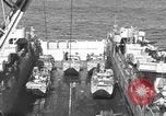 Image of Landing Crafts Vehicle Personnel Sea of Japan, 1952, second 13 stock footage video 65675042594
