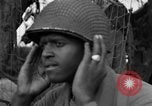 Image Bataillon d'artillerie de la 92e Division d'infanterie (en couleur) Mantes de Gassicourt France, 1944, de la seconde 58 séquences d'archives historiques vidéo 65675042599