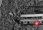 Standbild United States 92nd Infantry Division Latiano Italien, 1944, aus Sekunde 3 historischem Filmmaterial Videoclip 65675042604