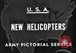 Image of United States XR-8 helicopter United States USA, 1945, second 3 stock footage video 65675042624