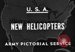 Image of United States XR-8 helicopter United States USA, 1945, second 4 stock footage video 65675042624