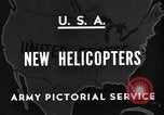 Image of United States XR-8 helicopter United States USA, 1945, second 7 stock footage video 65675042624