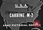 Image of M 2 Carbine United States USA, 1945, second 1 stock footage video 65675042625