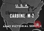 Image of M 2 Carbine United States USA, 1945, second 7 stock footage video 65675042625