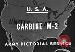 Image of M 2 Carbine United States USA, 1945, second 8 stock footage video 65675042625