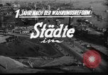 Image of reconstruction Hamburg Germany, 1949, second 3 stock footage video 65675042627
