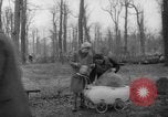 Standbild Deutsche Schneiden von Bäumen für Kraftstoff in Berlin nach Zweiten Weltkrieg Berlin Deutschland, 1945, aus Sekunde 37 historischem Filmmaterial Videoclip 65675042630