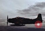 Standbild USA A-1 E Flugzeuge Vietnam, 1966, aus Sekunde 7 historischem Filmmaterial Videoclip 65675042657