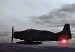 Standbild USA A-1 E Flugzeuge Vietnam, 1966, aus Sekunde 8 historischem Filmmaterial Videoclip 65675042657