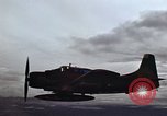 Standbild USA A-1 E Flugzeuge Vietnam, 1966, aus Sekunde 10 historischem Filmmaterial Videoclip 65675042657