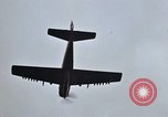 Standbild USA A-1 E Flugzeuge Vietnam, 1966, aus Sekunde 23 historischem Filmmaterial Videoclip 65675042657