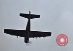 Standbild USA A-1 E Flugzeuge Vietnam, 1966, aus Sekunde 24 historischem Filmmaterial Videoclip 65675042657