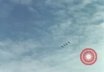 Standbild USA F-105 Flugzeuge Vietnam, 1967, aus Sekunde 25 historischem Filmmaterial Videoclip 65675042665