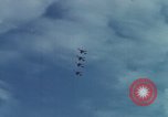 Standbild USA F-105 Flugzeuge Vietnam, 1967, aus Sekunde 30 historischem Filmmaterial Videoclip 65675042665