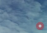 Standbild USA F-105 Flugzeuge Vietnam, 1967, aus Sekunde 48 historischem Filmmaterial Videoclip 65675042665