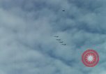 Standbild USA F-105 Flugzeuge Vietnam, 1967, aus Sekunde 51 historischem Filmmaterial Videoclip 65675042665