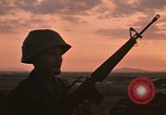 Image of M-16 rifle Vietnam, 1970, second 4 stock footage video 65675042678